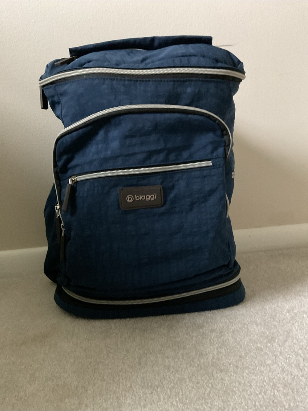 Biaggi Zipsak Backpack on the Go blue